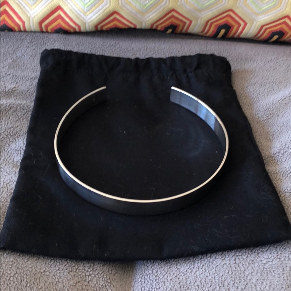 Jennifer Fischer silver plated choker